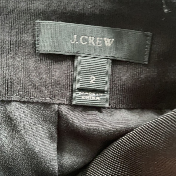 J Crew Abstract Print silk pleated skirt - Picture 5 of 7